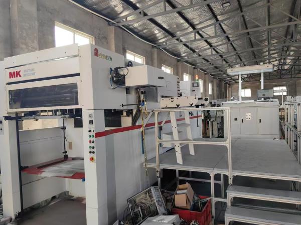 MK-1060YM-II Automatic Die Cutting & Hot Stamping Machine,• Max sheet size 750mm