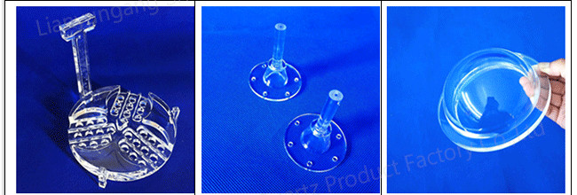 Optical Precision Glass Machining Low Thermal Conductivity Clear Color
