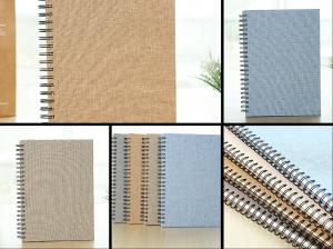 China A5 Stone Paper Printing Stone Paper Spiral Notebook Waterproof  Oil Proof wholesale