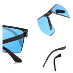 Ultralight Metal Frame Sunglasses Double UV Coating , Male Sunglasses For