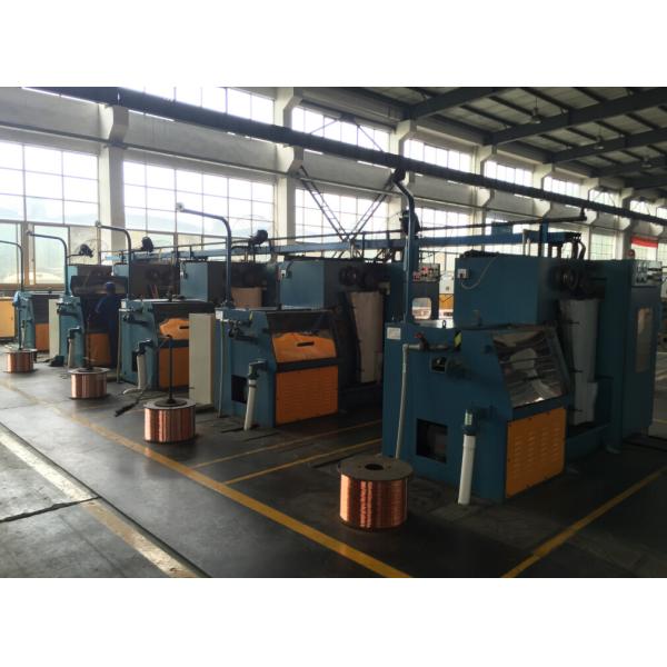 PID Spool Control Fine Wire Drawing Machine , Durable Pulley Wire Drawing Machine