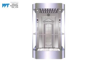 China Steel Plate Spraying Elevator Cabin Decoration With PM Gearless Traction Machine wholesale