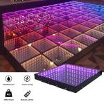 3D Infinity mirror dancefloor portable piste de dance wedding dj party dance