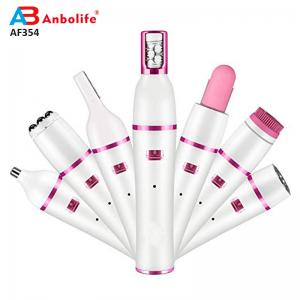 China 7 In 1 Ladies Personal Care Products Electric Manicure Set Eyebrow Nose Trimmer Women Grooming Kit wholesale