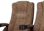 90 Degree Handrail Adjustable Commercial Theater Seating For Music Hall