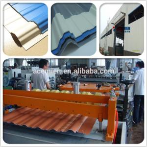 China high quality pvc asa roof corrugated tile sheet extrusion machinery wholesale
