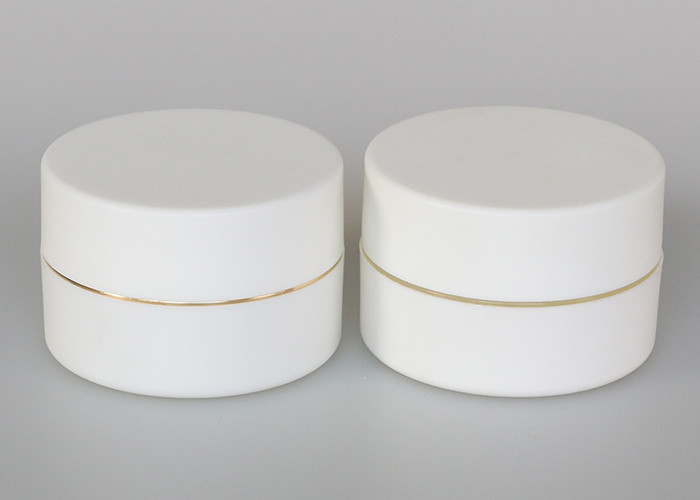Beauty 100ml Plastic Cosmetic Jars , Skincare Lanolin Empty Cream Container