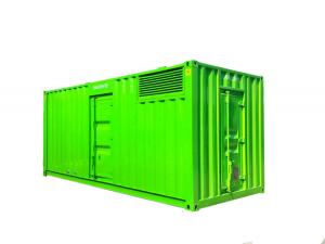 China 75dB Electric Start Water Cooled Standby Diesel Generator With ±1% Voltage Regulation on sale