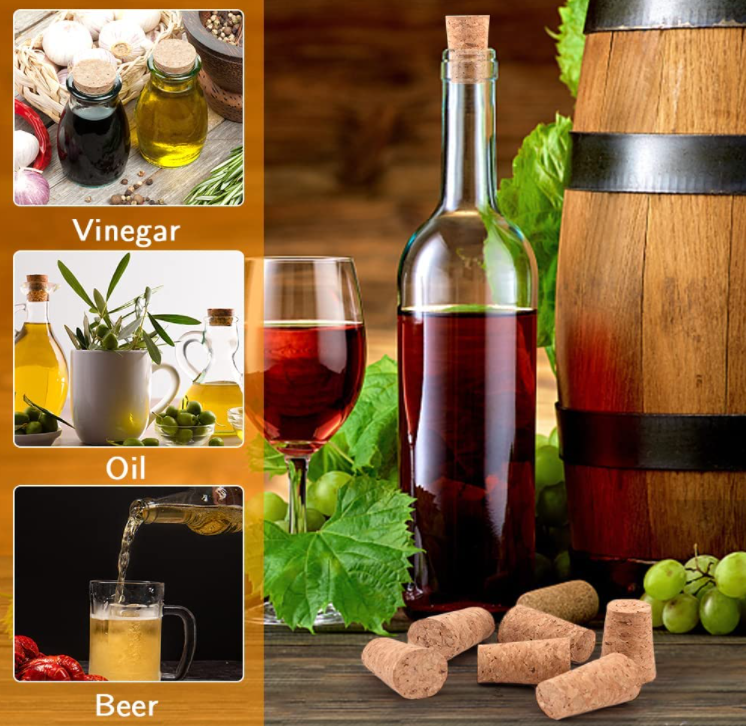 Bottle Material Healthy Lead-free Glass Stopper for Selling Whisky Champagne and Wine