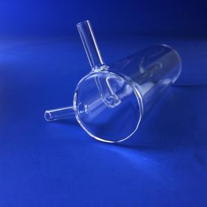 China Corrosion Resistant Chemical Glassware Quartz Glass Fittings With Quartz Valves wholesale