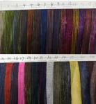Customized 100% Polyester Bronzed Metallic Sequin Fabric 43 inch