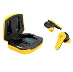 Yellow IPX5 V5.1 2.4GHz Gaming Wireless Earphones For Pc Noise Cancellation