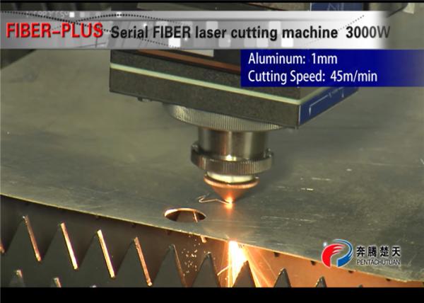 Stainless Steel Sheet Metal Laser Cutting Machine 380V 50Hz with CNC Control