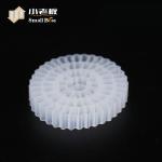 Sample 75 Holes Large Surface Area White Reliable MBBR Media Bio Filter Media