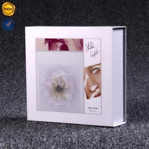 China Lip Oil White Cardboard Gift Packaging Boxes Foam Insert wholesale