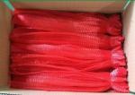 Plastic Egg Packaging Mesh Sleeve Plastic Tube Netting Red Color Large Load