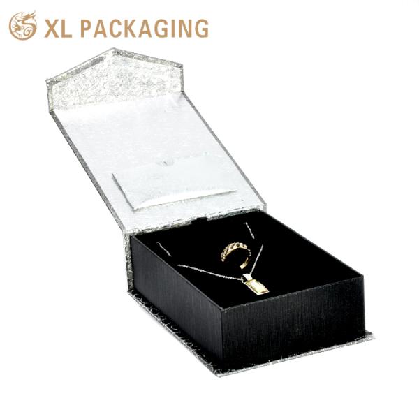 XL Packaging High-End Jewelry Box Supplier Custom Logo Rigid Structure Magnetic Closure More
