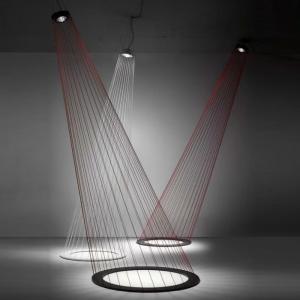 China Red Rope LED Floor Lamp Magic Art Decoration For Hotel Office Shop Lighting(WH-MI-377) wholesale