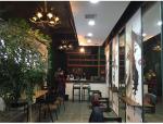 Black antler chandelier Lighting With Lampshade For Coffee Bar Restaurant (WH-AC