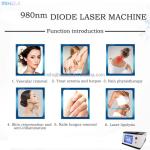 980nm 40W Laser Liposuction Machine 9HZ Legs Varicose Vein Removal Machine
