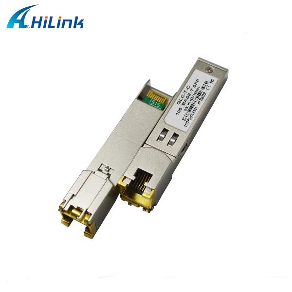 GLC-T 100BASE-T SFP RJ45 100M Electrical Port Copper Transceiver