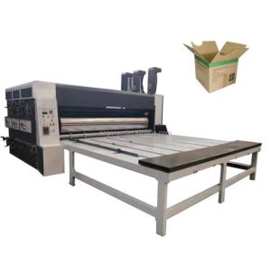 China Chain Feeding Paper Forming Machine Carton Box Printing Slotting Die Cutting Machine wholesale