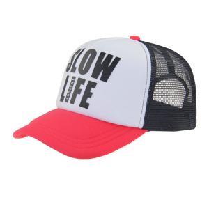 China 100% Polyester Two Tone Trucker Hat With 3D Printing Logo On Front wholesale