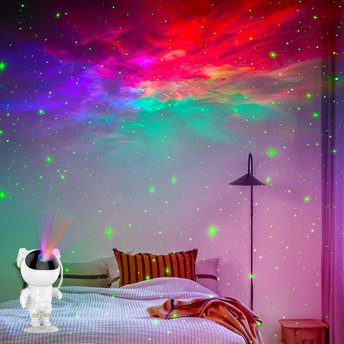 Multipurpose RGB Star Light Projector , Home Theater Astronaut Nebula Projector