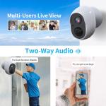 1080p HD Night Vision Wireless Smart Cameras Home CCTV System Indoor Video