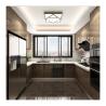 Buy cheap Waterproof Fireproof Modern Style Customized Wooden Kitchen Cabinet with Blum from wholesalers