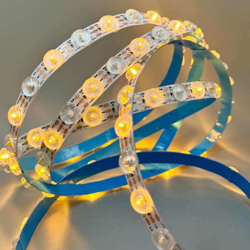 Customizable 48LEDs Tunable White CCT LED Tape Light Adjustable Color Temperature