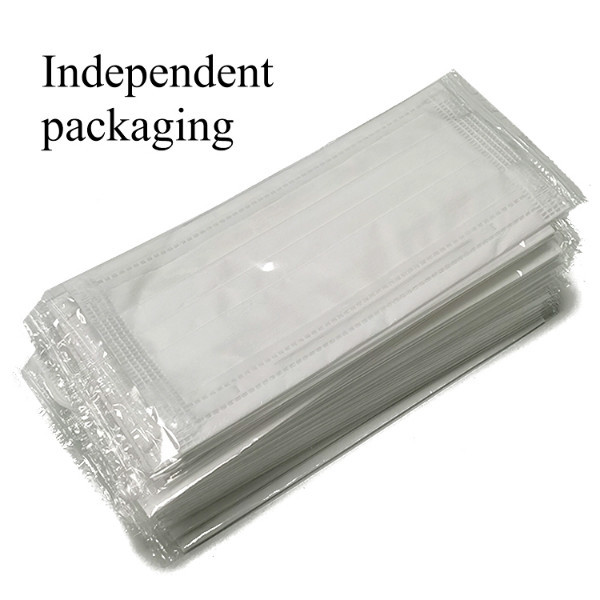 21*9.5cm Cleanroom 3 Ply Earloop Disposable Nonwoven Face Mask