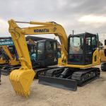 6 Ton Japan Brand Used Komatsu PC60 Construction Excavator 0.25 M3 Capacity
