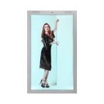 86 Inch Touch Screen Transparent LCD Box Display Showcase Advertising Player