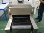 High Temperature UV Tunnel Face Mask Sterilization Machine SUS Discharging Area