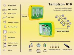 China Broiler House Grow Room Environment Controller, Multi Channel Temperature Controller wholesale