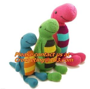 China High quality promotional handmade monster knittedCrocheted Craft Crochet Animal Rabbit Toy wholesale