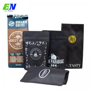 China PET VMPET PE Coffee Pouch Stand Up Zipper Pouch Bags Coffee Bag Custom Size Recyclable coffee bags Stand Pouch on sale