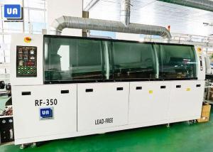 China 410kg Solder Pot Wave Soldering Machine 750mm Conveyor Height RF-350A wholesale