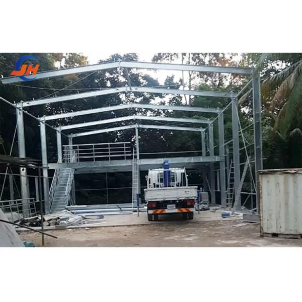 Q235B/Q345B Low Carbon Steel Prefab Steel Structure Building for Farm Shed