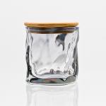 Factory Price Green Transparent Luxurious Candle Jars Candle Glass Jar With Box