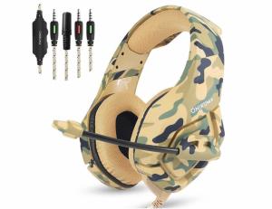 China 2.2m Onikuma K1B Camouflage Gaming Headset For PS4 PC wholesale