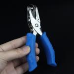 Green Hand Held Hole Punch for DIY Card No. of Holes 1 6mm Circle Metal Paper
