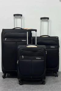 China Unisex Zippered Fabric Luggage Bag Multipurpose Aluminum Frame wholesale