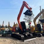40.5kw 7T Mini Used Hitachi Excavators Backhoe 2020 - 2022 Used Hitachi Zx70