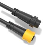 Self Locking Waterproof Data Connector IP67 250VAC Male Female Connector