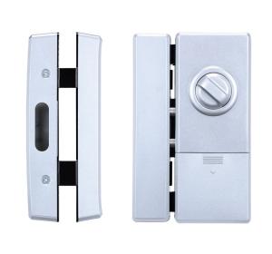 China RIFD Card Password Glass Door Lock 188mm * 75 Mm For Office Security wholesale