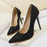 3058-2 Korean Fashion Pointy Toe Pump High Heels Nightclub Looks Thin Sexy Women