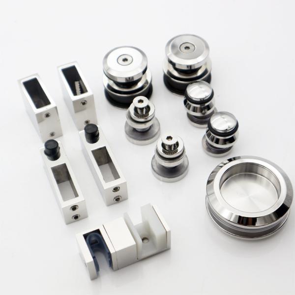 304 Stainless Steel Barn Door and Hardware Kit for Other Tray Material