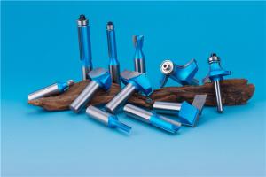 China Anti Abrasion Two Flute Router Bit , Anticorrosive Straight Flute Carbide Drill Bits wholesale